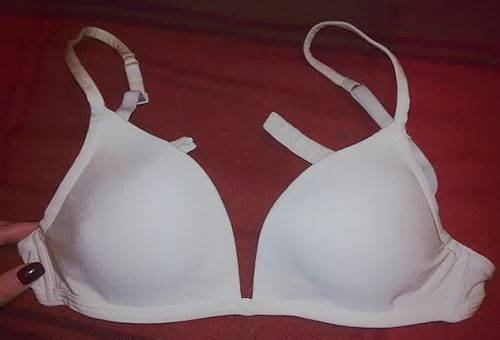White bra