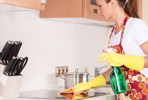 takarítás munkalapok a konyhában