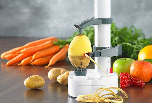 Peeling maskin for frukt og grønnsaker