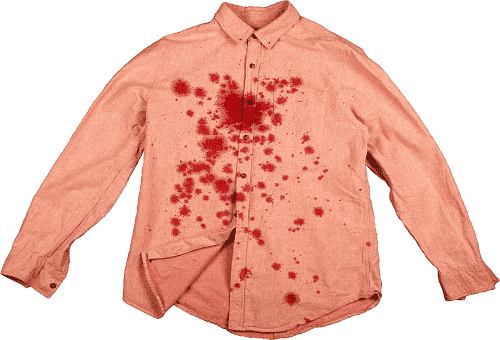 granaattiomena tahroja paidassa