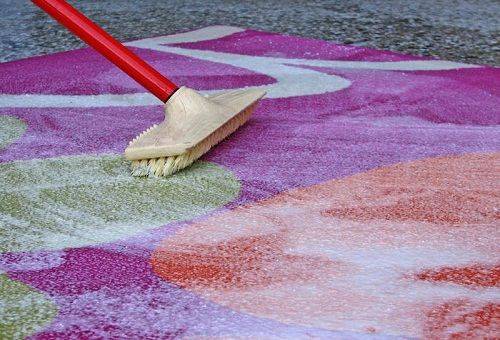 почистване на килими от Vanish