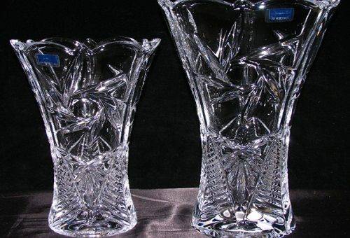 vases en cristal
