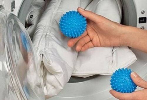 Balls for washing down jacket