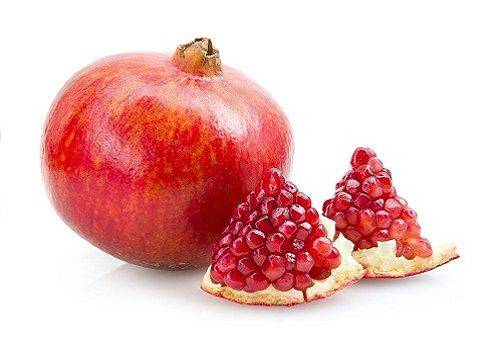 pomegranate slices