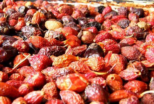 dried rose hips