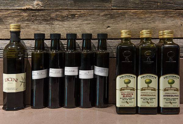 Almacenamiento de aceite de oliva