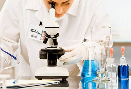 Badanie laboratoryjne biomateriału