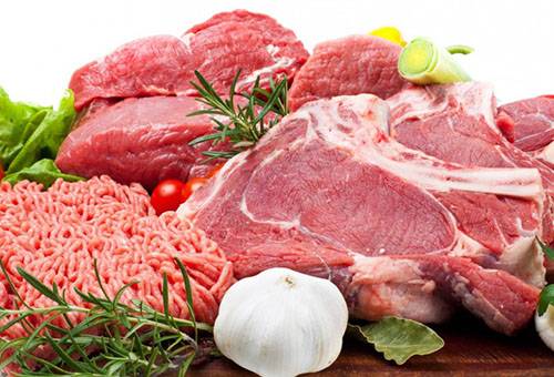 Carne fresca e carne picada