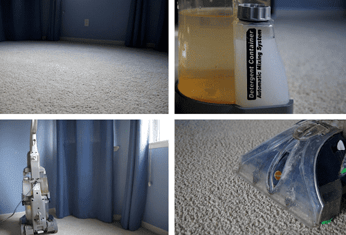 limpieza de alfombras con limpiador a vapor