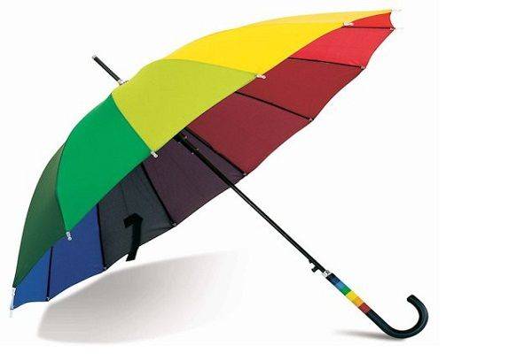 Színes esernyő