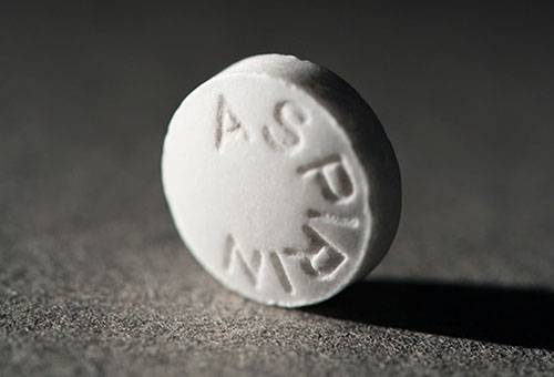 Aspirin tablett