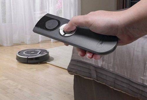 robot vacuum cleaner na may remote control