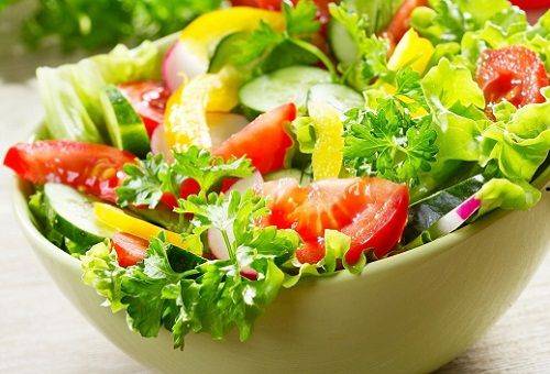 salad sayur-sayuran