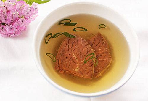 Boiled beef in broth