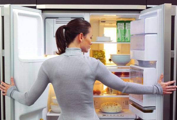 Revision of products in the refrigerator