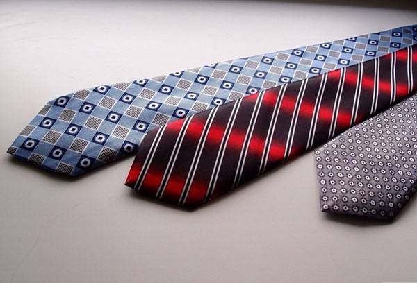 Ironed ties
