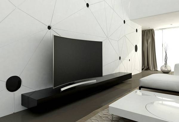 TV in de woonkamer