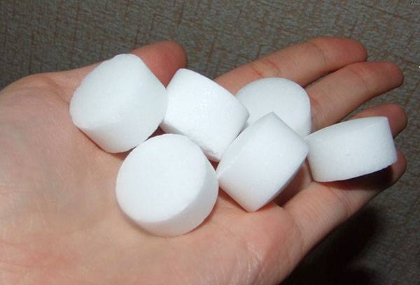 Opvaskemaskine salt tabletter