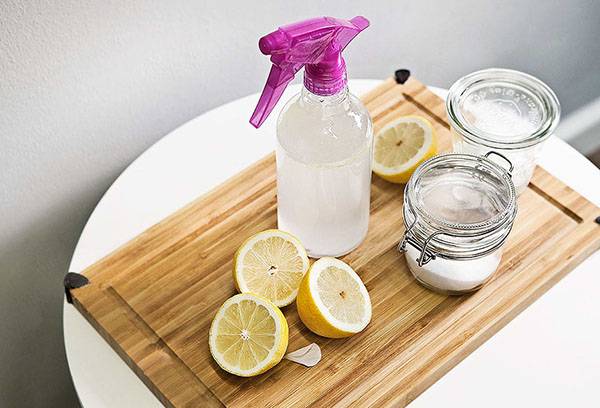 Cutting board disinfectants