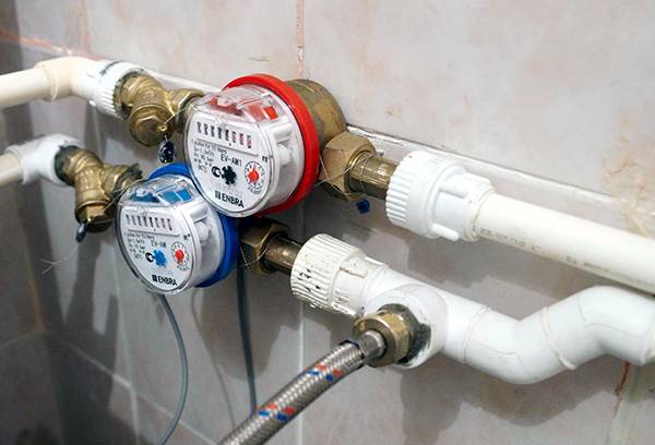 Cold and hot water meters