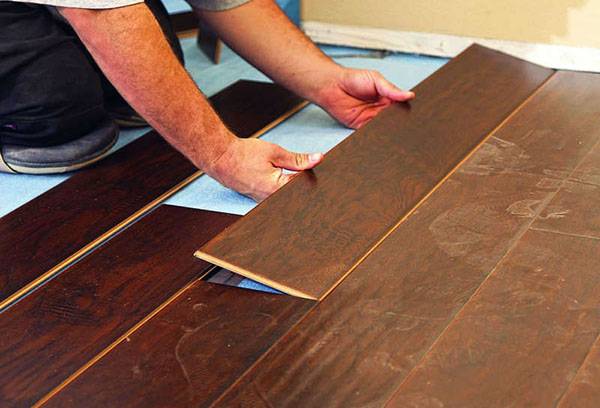 Replacing individual laminate boards