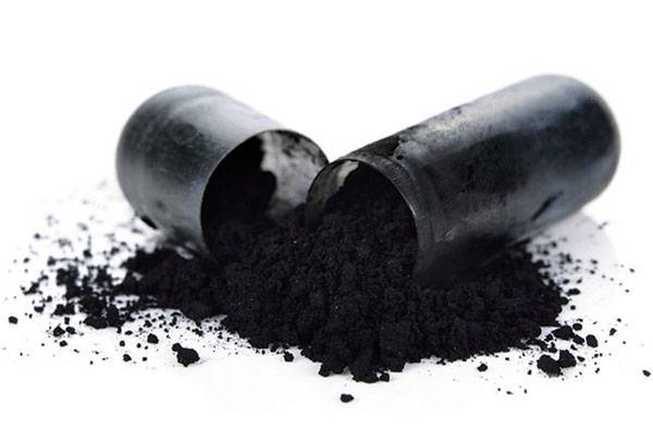 Activated carbon capsule