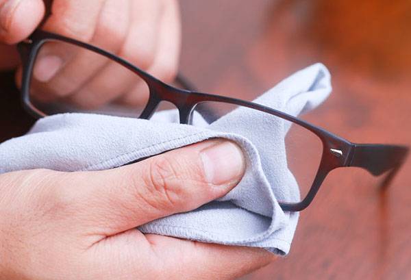 Gafas para pulir gafas