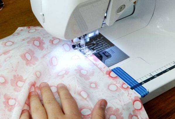 Sewing a mattress cover