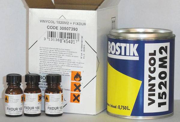 Bostik lim for PVC