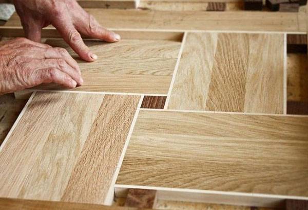 Đặt sàn gỗ phức tạp