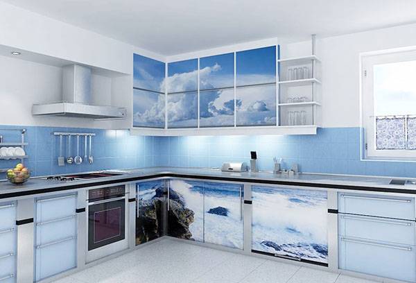 Self-adhesive kitchen decor