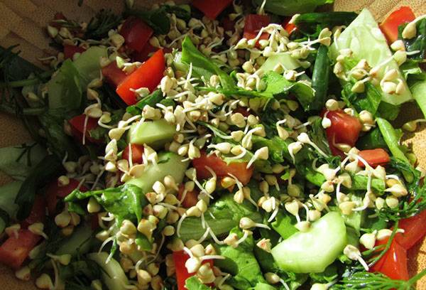 Green Buckwheat Salad