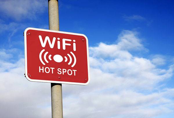 Wi-Fi ฮอตสปอต