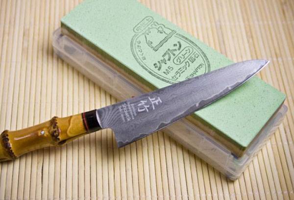 Piedra de afilar cuchillos japoneses
