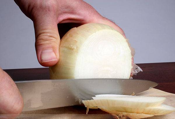 Onion cutting