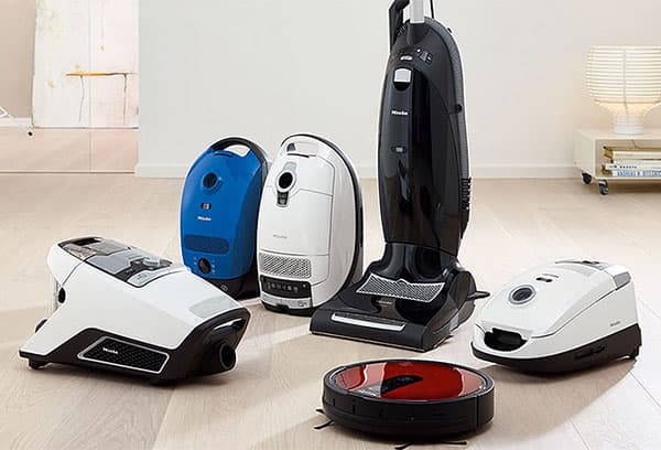 Different types of vacuum cleaners