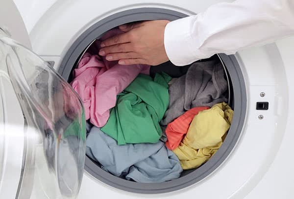 Iekraušana veļas mašīnā