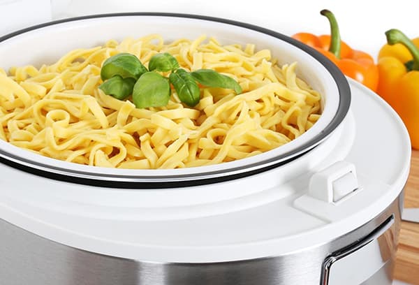 Pasta in a slow cooker