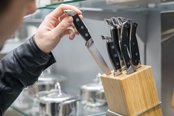 Kitchen knife selection
