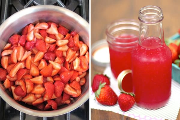 Strawberry syrup