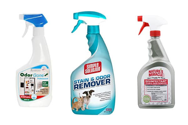 Chemicals for removing the smell of animal urine