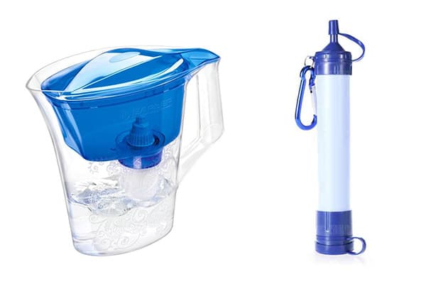 Non-stationary water filters