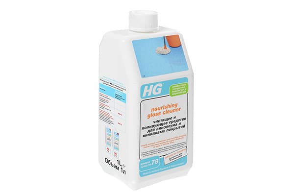 HG linoleum cleaner