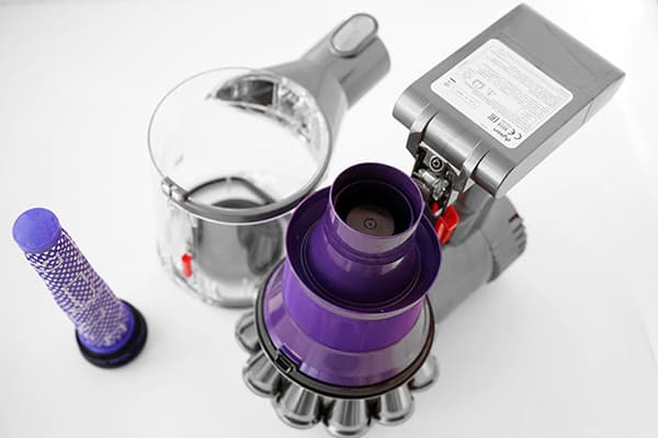 Vacuum cleaner parts with cyclone filter