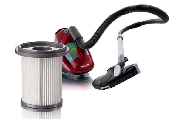 Vacuum cleaner with HEPA filter