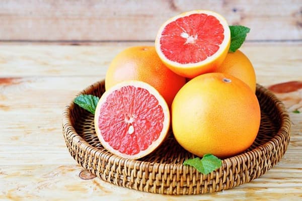 Ferske grapefrukt