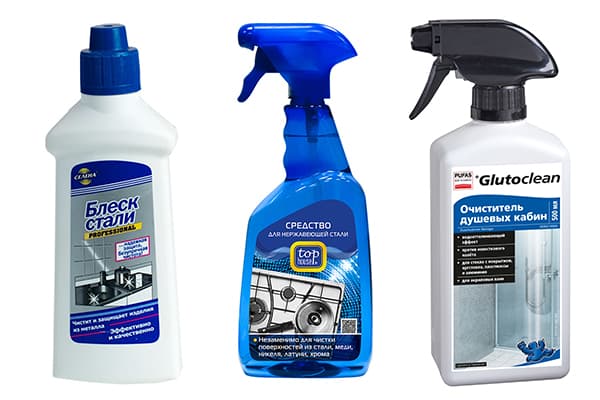 Cleaning agents for limescale faucet