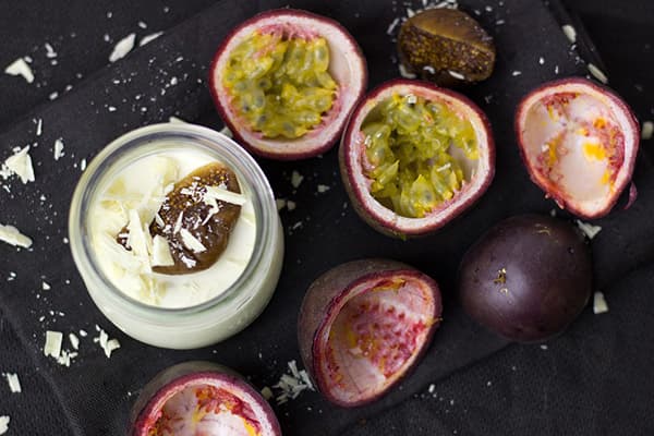 Sử dụng Passion Fruit cho Pudding