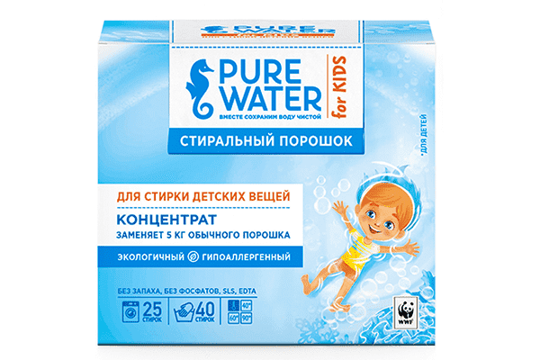 Pure Water, MIKO, washing powder