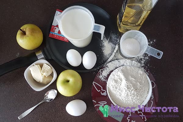 Apple Pancake Ingredients